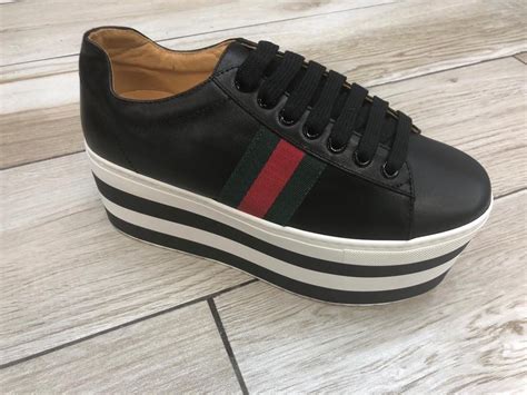 zapatillas gucci negra|tenis gucci para mujer.